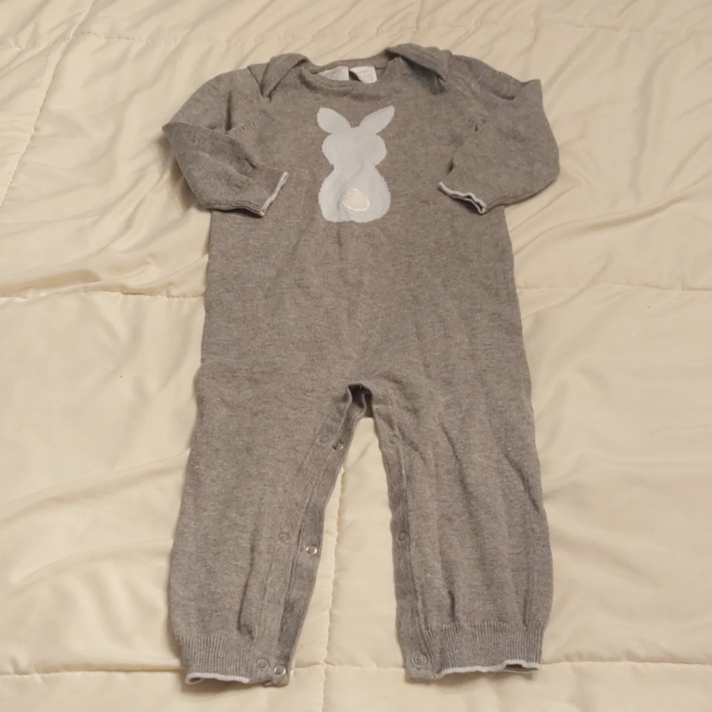 Koala Kids Sweater Romper, Size 12-18 Months